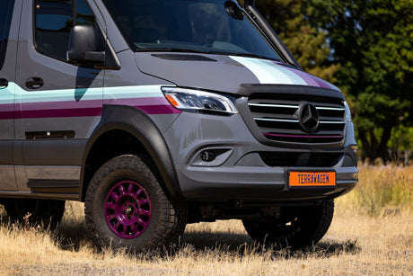 Black Front Emblem – 2019+ Mercedes Sprinter 907 - Wolf Pack Overland