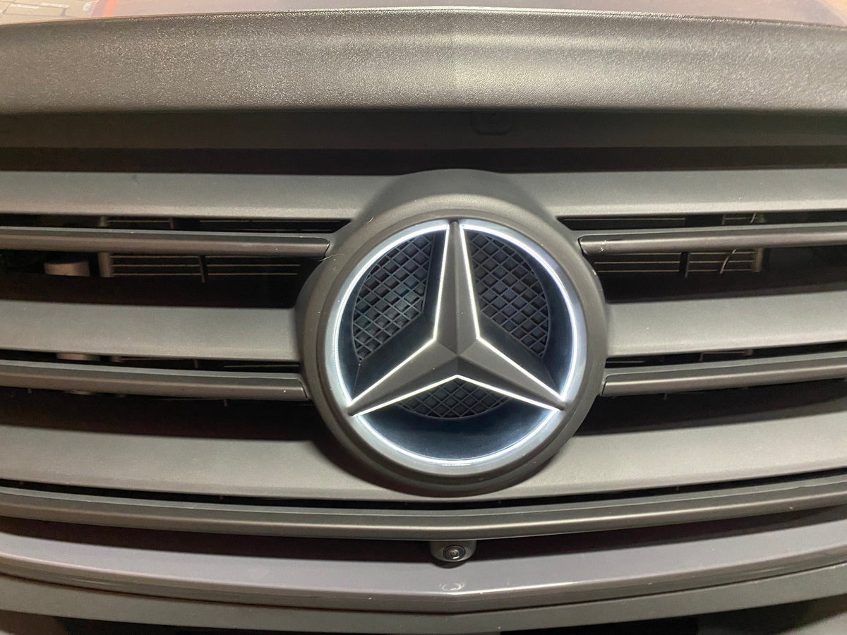 LED Grille Star Emblem – 2019+ Mercedes Sprinter 907 - Wolf Pack Overland
