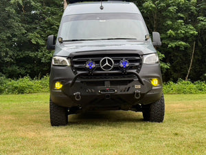 Black Front Grille – 2019+ Mercedes Sprinter 907 - Wolf Pack Overland