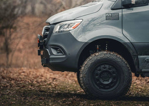 Backwoods Scout Mercedes Sprinter Front Bumper (2019+) - Wolf Pack Overland