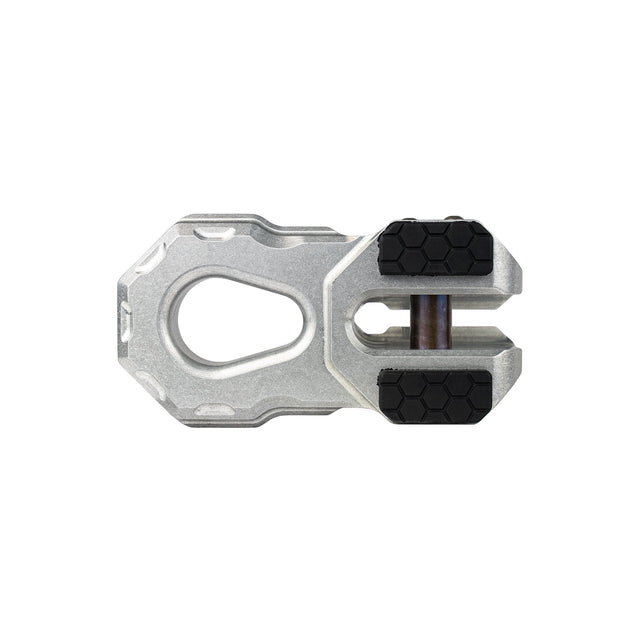 Agency 6 Billet Winch Shackle - Raw Aluminum - Wolf Pack Overland