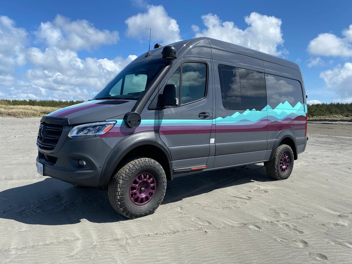 Desert Defender Fender Flares – Max Tire Clearance for 2019+ Mercedes Sprinter - Wolf Pack Overland