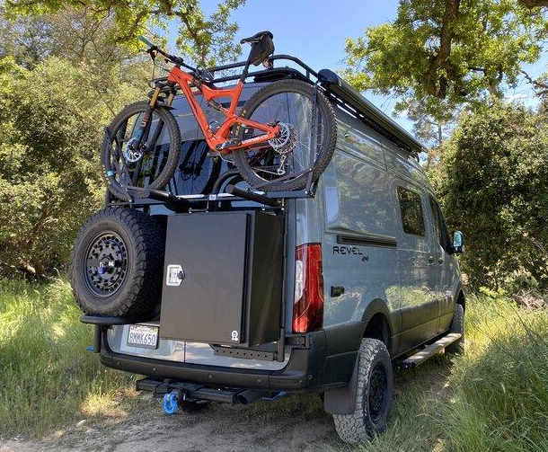 Owl Vans B2 Bike Carrier for Sprinter 2019+ (Seattle Installation) - Wolf Pack Overland