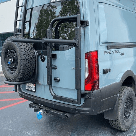 Owl Vans B2 Bike Carrier for Sprinter 2019+ (Seattle Installation) - Wolf Pack Overland