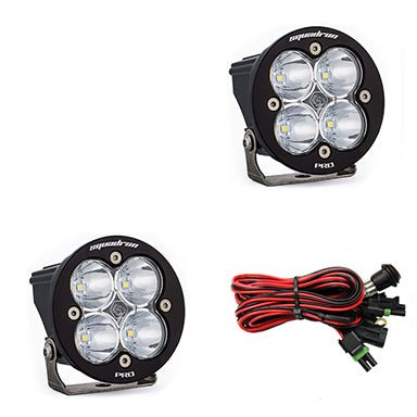 Baja Squadron-R Pro Black LED Light Pods (Pair) – Universal Fit for 2019+ Mercedes Sprinter - Wolf Pack Overland