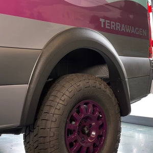 Desert Defender Classic Fender Flares – 2019+ Mercedes Sprinter 907 - Wolf Pack Overland
