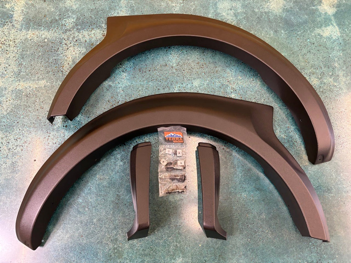 Desert Defender Fender Flares – Max Tire Clearance for 2019+ Mercedes Sprinter - Wolf Pack Overland