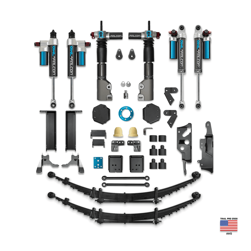 Owl Lifted Pro Suspension for Sprinter 2500 AWD / 4x4 - Wolf Pack Overland