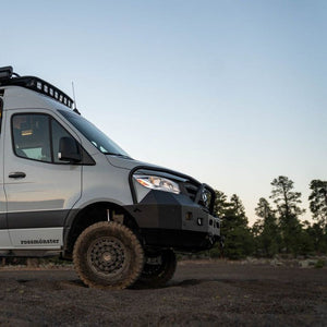 Aluminess Front Winch Sprinter Bumper (2019+) - Wolf Pack Overland