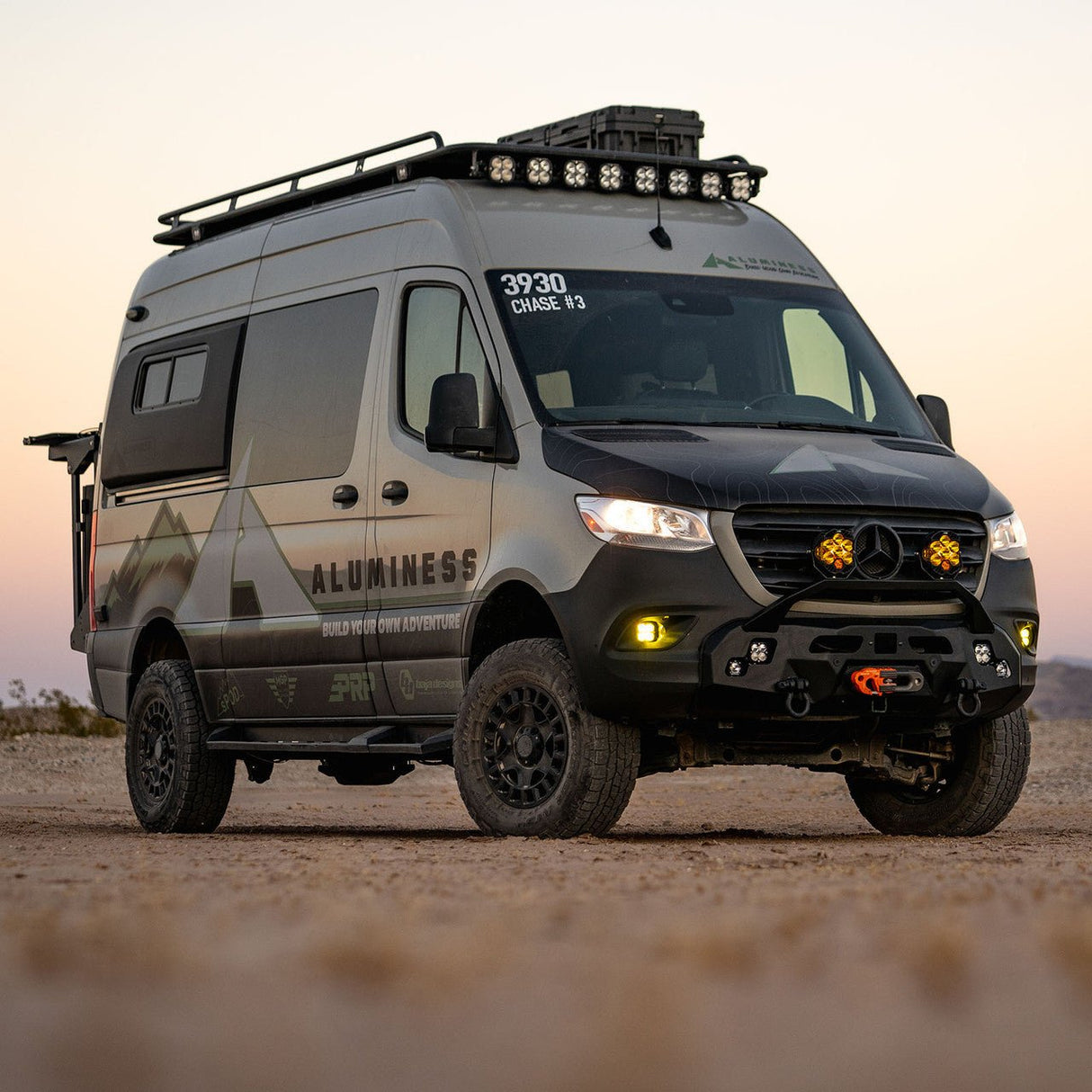 Aluminess Recon Front Winch Sprinter Bumper (2019+) - Wolf Pack Overland