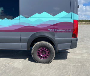 Desert Defender Fender Flares – Max Tire Clearance for 2019+ Mercedes Sprinter - Wolf Pack Overland