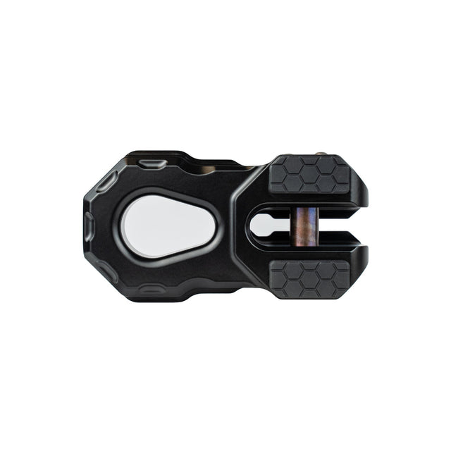 Agency 6 Billet Winch Shackle - Black - Wolf Pack Overland
