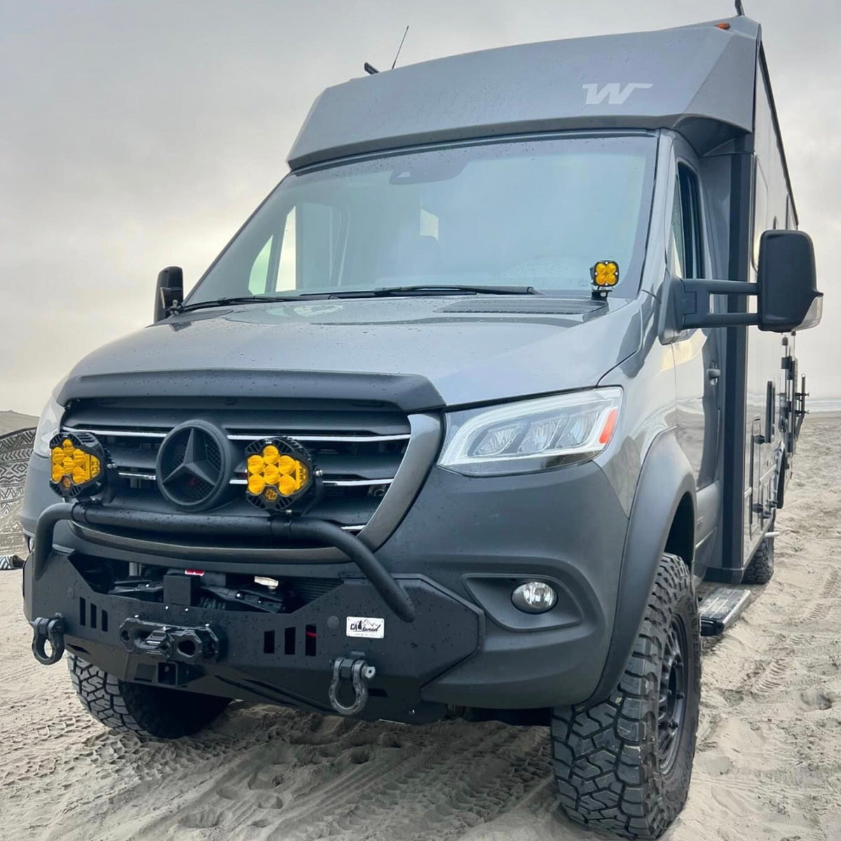 Desert Defender Fender Flares – Max Tire Clearance for 2019+ Mercedes Sprinter - Wolf Pack Overland