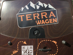 Rear Door Emblem – 2019+ Mercedes Sprinter 907 - Wolf Pack Overland