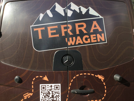 Rear Door Emblem – 2019+ Mercedes Sprinter 907 - Wolf Pack Overland