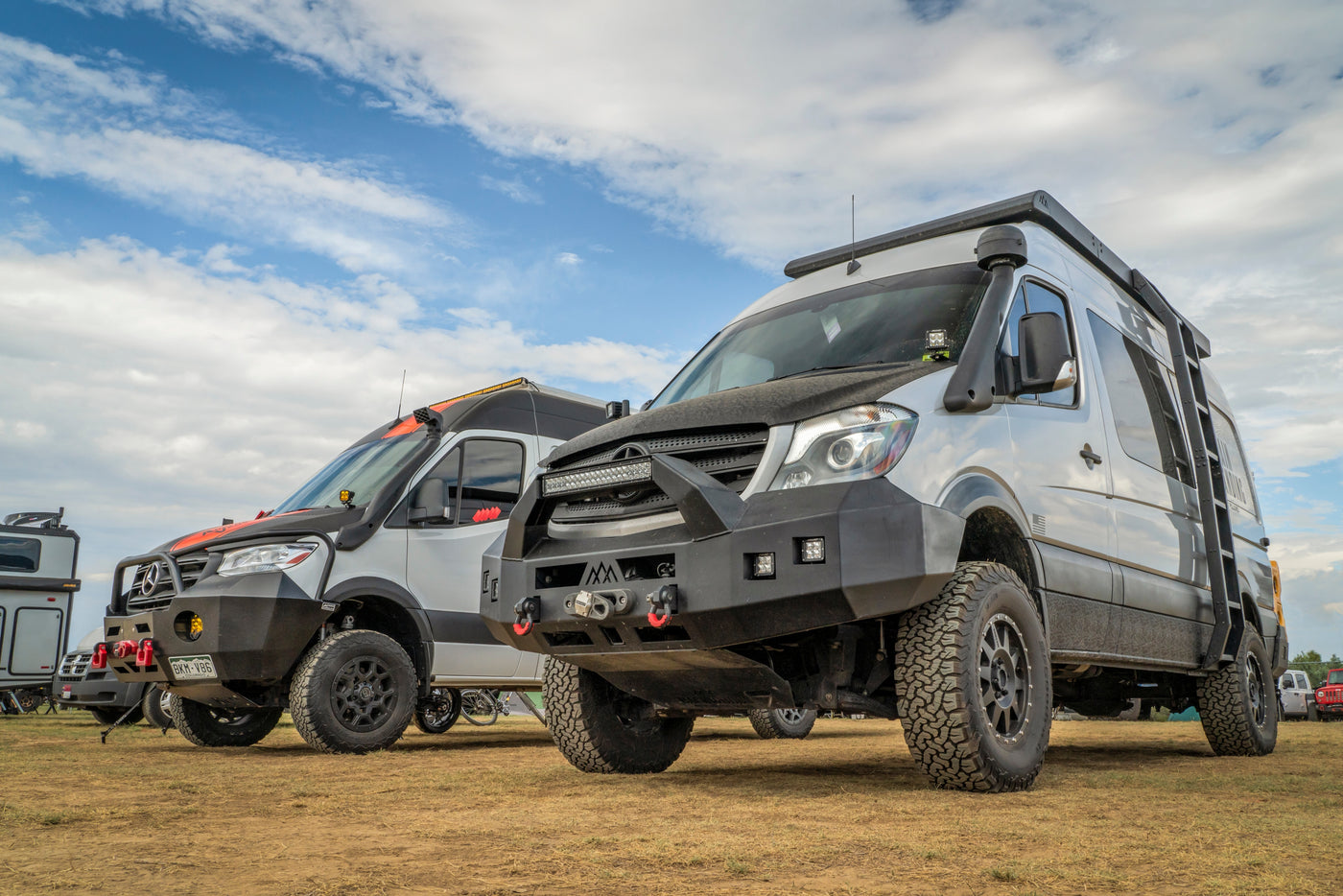 Custom van upfitting and overland for 4x4 wolf pack 