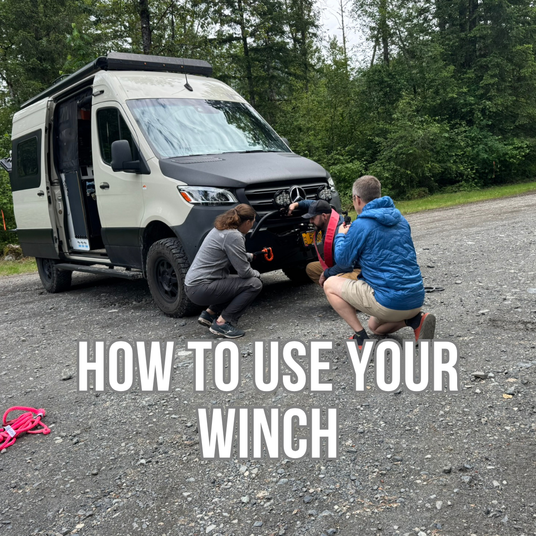 bumper and winch training with Youtube's Explore Trek Adventure on the CA Tuned front bumper and warn winch "how to use your winch" training class