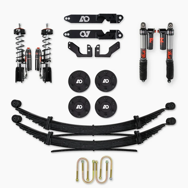 Agile Performance Elite kit for Sprinter 2500 — no front auxiliary shocks